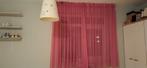 Te koop 4 mooie roze gordijnen, Ophalen of Verzenden, 200 cm of meer