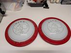 Vintage Ajax Plafonnières - Succesperiode 95/96, Huis en Inrichting, Lampen | Plafondlampen, Ophalen, Gebruikt, Glas, Vintage