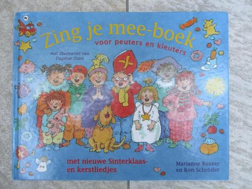 Zing je mee-boek Kerst / Sint - boek + CD Marianne Busser, Boeken, Kinderboeken | Kleuters, Gelezen, Fictie algemeen, Jongen of Meisje