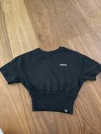 Nik & Nik zwart t-shirtje maat 128, Ophalen of Verzenden, Zo goed als nieuw, Meisje, Shirt of Longsleeve