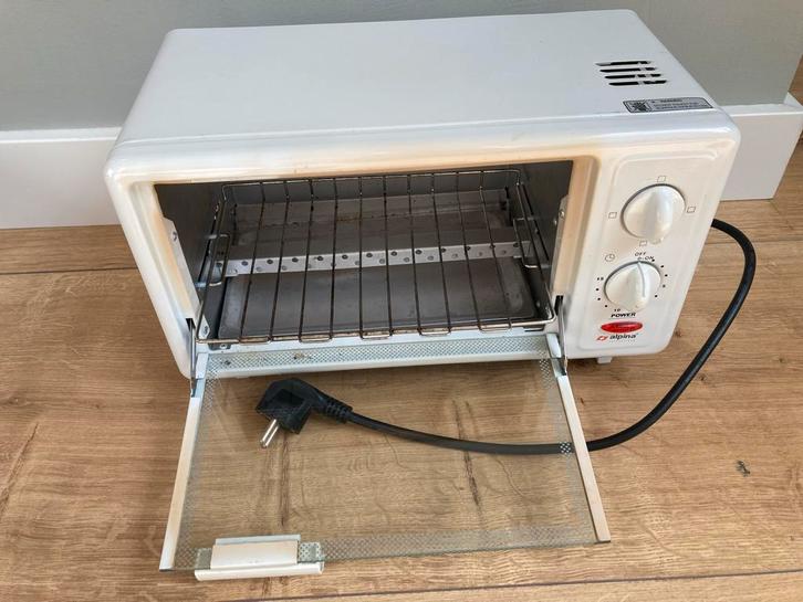 ==LEUK== Alpina Oven met Bakplaat, Witgoed en Apparatuur, Ovens, Gebruikt, Vrijstaand, Oven, Minder dan 45 cm, Ophalen of Verzenden