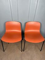 6 HAY About A Chair AAC16 stapelbare design stoelen, Bruin, Ophalen of Verzenden, Zo goed als nieuw, Metaal