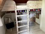 bed, Gebruikt, 90 cm, Eenpersoons, Wit