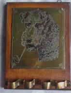 ART DECO * PIJPENREK MET HOND * Geëtst Emile Lecomte *, Antiek en Kunst, Verzenden