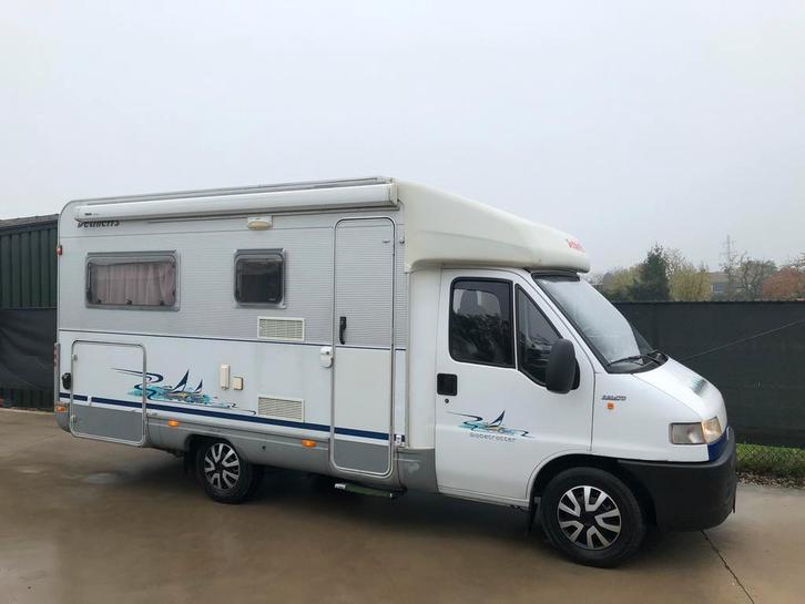 Dethleffs H5940 Esprit Bj 2000 169dkm Vastbed 2.8TD Solar, Caravans en Kamperen, Campers, Particulier, tot en met 4, Half-integraal