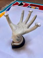 Decoratief object hand dienblad houder, Antiek en Kunst, Curiosa en Brocante, Ophalen of Verzenden