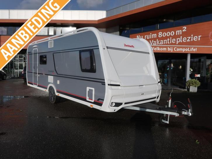 Dethleffs Camper 560 FMK STIJLVOL EN MODERN !!, Caravans en Kamperen, Caravans, tot en met 5, Overige, Dethleffs, Dwars-stapelbed