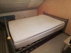 Bed 140x200 incl matras, Huis en Inrichting, Ophalen, Gebruikt, Zwart, Tweepersoons