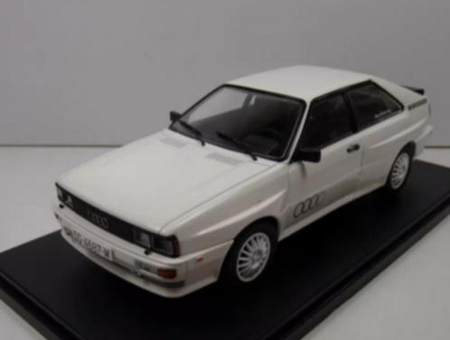 Audi Quattro 1980 Wit schaal 1/24 Coches inolvidables # 62, Hobby en Vrije tijd, Modelauto's | 1:24, Nieuw, Auto, Overige merken