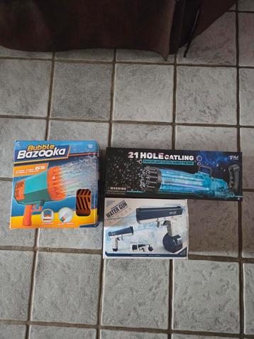 Elektrische Water pistool en bubbleblasters te koop beschikbaar voor biedingen