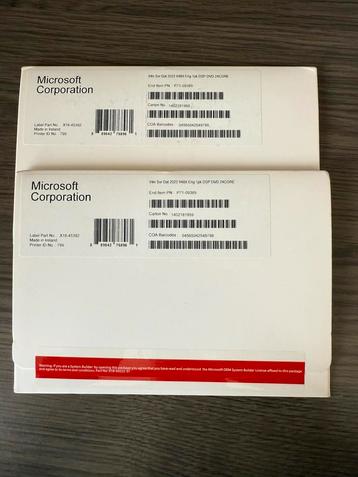 Windows Server 2022 Datacenter 64bit English 24core licentie beschikbaar voor biedingen