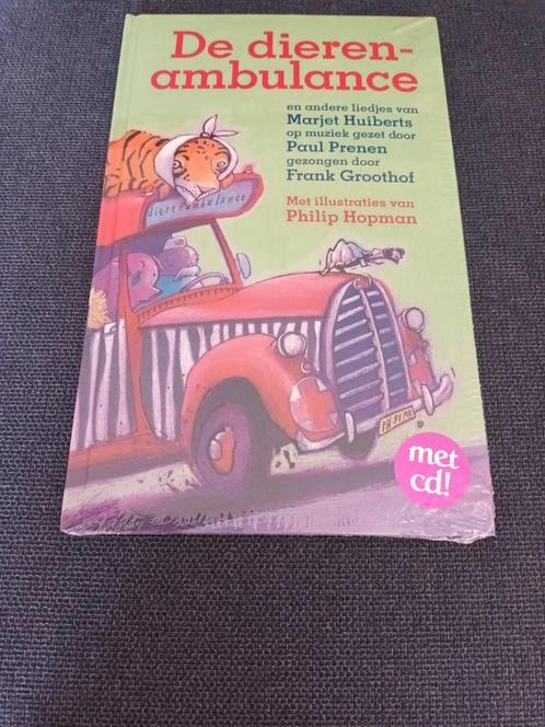 De dierenambulance . met CD - Nieuw in folie, Boeken, Kinderboeken | Kleuters, Nieuw, 4 jaar, Ophalen of Verzenden