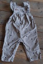 Hema rib tuinbroek met stippen, maat 68, Broekje, Meisje, Ophalen of Verzenden, Zo goed als nieuw