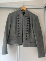 Grijs tweed piccolo/kort jasje van Pauw, maat 5, Kleding | Dames, Maat 42/44 (L), Ophalen of Verzenden, Jasje, Grijs