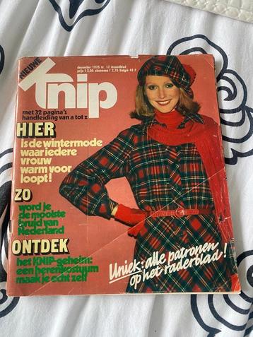 knip maandblad voor zelfmaakmode 1975 december beschikbaar voor biedingen