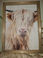 Schilderij Schotse Hooglander - 41x31 cm, Ophalen of Verzenden