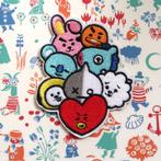 BT21 BTS Kpop patch badge opstrijkplaatje applique, Hobby en Vrije tijd, Kledingapplicaties en Hotfix, Verzenden, Nieuw, Overige applicaties