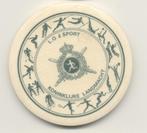 Aardewerk plaquette L.O.&sport Koninklijke Landmacht, Ophalen of Verzenden, Landmacht, Nederland, Overige typen