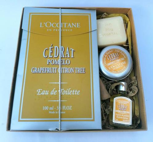 L'Occitane Cédrat Pomelo Geschenkset, Sieraden, Tassen en Uiterlijk, Uiterlijk | Parfum, Nieuw, Ophalen of Verzenden