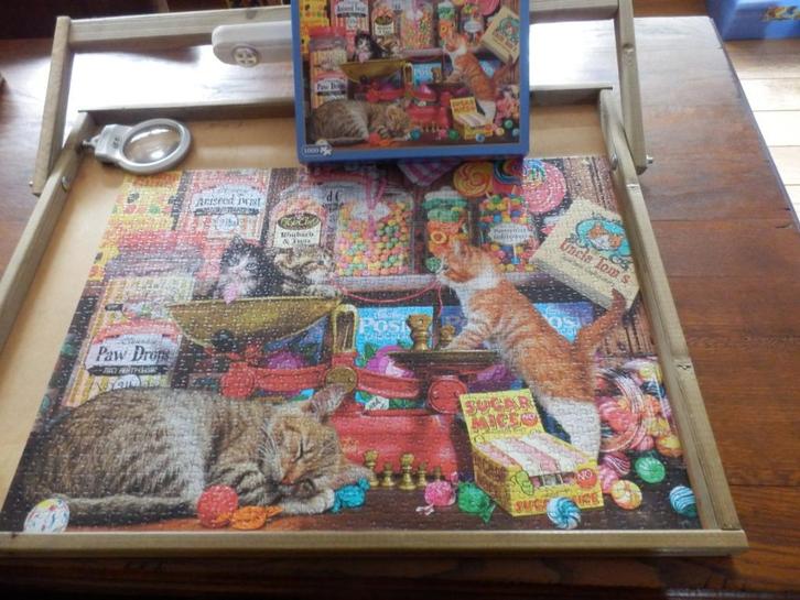 Gibson Puzzel ++++++ Paw Drops & Sugar Mice (1000) stukken, Hobby en Vrije tijd, Denksport en Puzzels, Zo goed als nieuw, 500 t/m 1500 stukjes