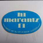 Leuke oude sticker.   marantz hifi., Ophalen of Verzenden, Zo goed als nieuw, Overige typen