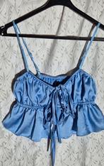 Jurk shirt jas broek jeans rok blouse tas ketting vrouw y2k, Blauw, Ophalen of Verzenden, Zonder mouw, Maat 34 (XS) of kleiner