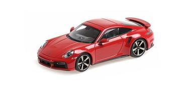 Porsche 911 (992) Turbo S 2020 Karmin Red / Minichamps 1:43  beschikbaar voor biedingen