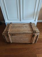 Houten Kist / Opbergkist, Minder dan 50 cm, Gebruikt, 50 tot 100 cm, Ophalen of Verzenden