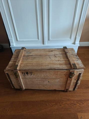 Houten Kist / Opbergkist beschikbaar voor biedingen