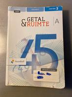 Wiskunde A boek Getal & Ruimte HAVO deel 3, Wiskunde A, HAVO, Noordhoff Uitgevers, Ophalen