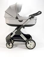 Stokke Trailz kinderwagen grijs en Dooky zitzak kinderwagen, Ophalen, Gebruikt, Overige merken, Verstelbare duwstang