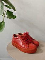 ETQ Amsterdam oranje leren sneakers maat 37, Oranje, Ophalen of Verzenden, Sneakers of Gympen, ETQ