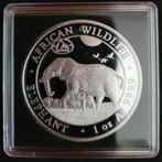 20 x 1 oz zilveren munten Somalia Olifant. ANA CHICAGO 👌, Verzenden, Overige landen, Zilver