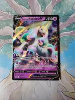 Pokemon black star promo galarian rapidash v swsh111, Hobby en Vrije tijd, Verzamelkaartspellen | Pokémon, Ophalen of Verzenden