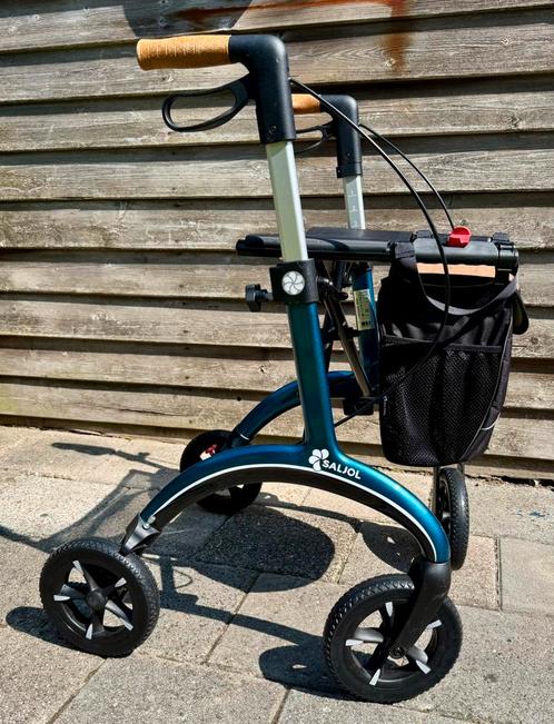 Saljol Carbon rollator zo goed als nieuw, Diversen, Rollators, Zo goed als nieuw, Opvouwbaar, Ophalen