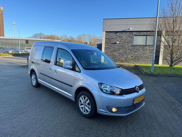 Volkswagen Caddy 1.6 TDI Maxi Automaat, Auto's, Bestelauto's, Bedrijf, Te koop, ABS, Airconditioning, Boordcomputer, Centrale vergrendeling