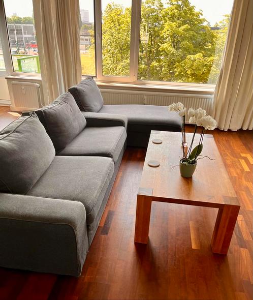 IKEA KIVIK 3-Seat Sofa + Chaise + Extra Covers, Huis en Inrichting, Banken | Sofa's en Chaises Longues, Gebruikt, Ophalen