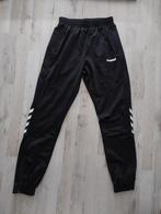 Hummel Trainingsbroek Zwart Maat M, Kleding | Heren, Verzenden, Zwart, Zo goed als nieuw, Voetbal