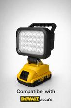 Krachtige 48W LED werklamp – 5400 lumen – DeWalt 18V/20V, Ophalen of Verzenden, Zo goed als nieuw