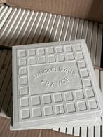 Winckelmans tegeltjes 10x10 (3 doosjes wit, 1 doosje zwart), Ophalen, Nieuw, Minder dan 20 cm, Minder dan 20 cm