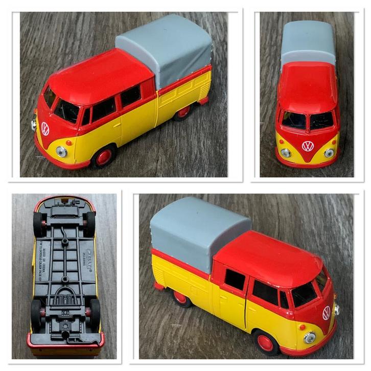 VolksWagen TI Double Cabin Pick Up, Hobby en Vrije tijd, Modelauto's | 1:43, Ophalen of Verzenden