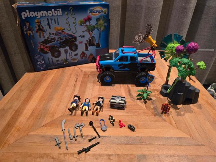 Playmobil SUPER4: 3 complete sets!, Kinderen en Baby's, Speelgoed | Playmobil, Zo goed als nieuw, Complete set, Ophalen