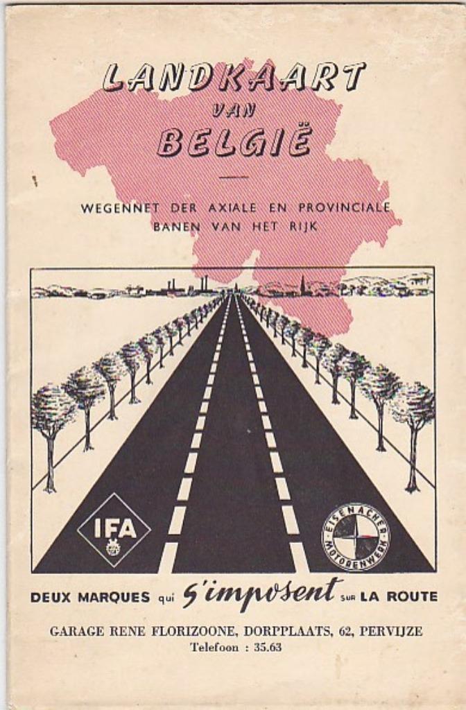 IFA EMW Granit Belgie reclame auto vrachtwagen camion (IF01), Boeken, Auto's | Folders en Tijdschriften, Zo goed als nieuw, Overige merken