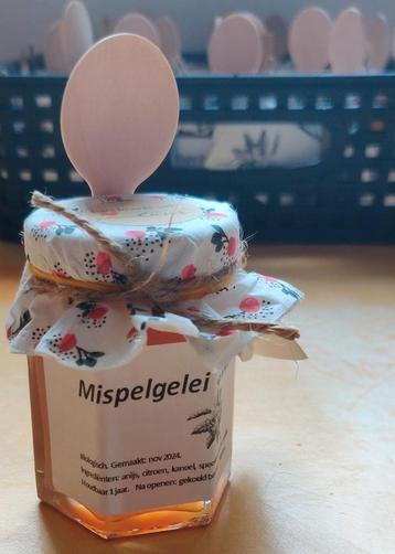 MISPELGELEI, uniek biologisch produkt, vergeten vrucht, jam beschikbaar voor biedingen