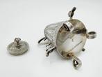 Zilveren miniatuur koffiekan met 3 kranen, Amsterdam, 1725, Verzenden, Zilver