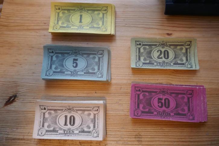 Oud Monopoly papier geld, Hobby en Vrije tijd, Gezelschapsspellen | Bordspellen, Gebruikt, Ophalen of Verzenden