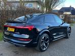Audi E-tron S Sportback 55 S quattro 503 PK, Auto's, Audi, Automaat, Zwart, 361 km, Zwart