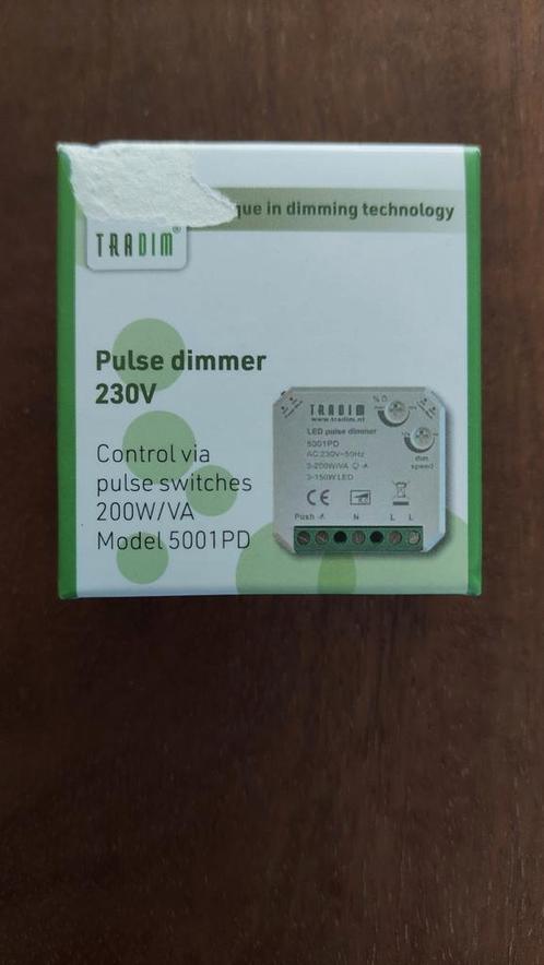 TRADIM 5001PD LED Pulsdimmer, Doe-het-zelf en Verbouw, Elektra en Kabels, Nieuw, Ophalen of Verzenden
