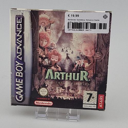 Nintendo Gameboy Advance Game: Arthur And The Invisibles, Spelcomputers en Games, Games | Nintendo Game Boy, Zo goed als nieuw