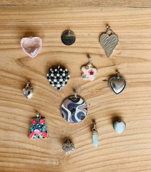 12x Vintage bedels / hangers / anna nina, Sieraden, Tassen en Uiterlijk, Bedels, Overige merken, Overige materialen, 4 bedels of meer